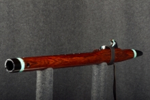 East Indian Rosewood Native American Flute, Minor, Mid A-4, #R23D (5)